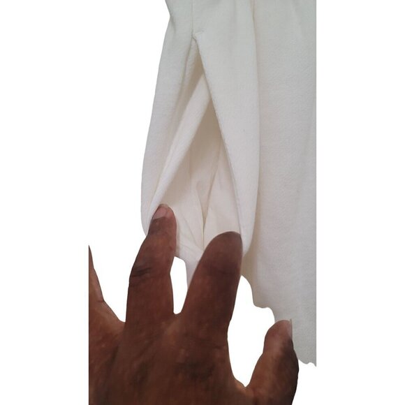 NEW OLD NAVY WOMEN'S STRAIGHT WIDE LEG IVORY SWEATPANTS SIZE XL - Picture 6 of 10